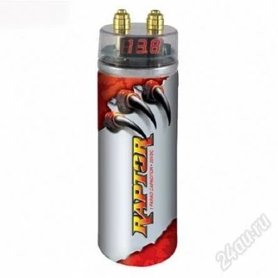 Лот: 2781468. Фото: 1. конденсатор raptor c1fm. Аксессуары для автозвука