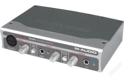 Лот: 2952093. Фото: 1. Звуковая карта M-Audio FireWire... Микшеры, предусилители, микрофонные эффекты