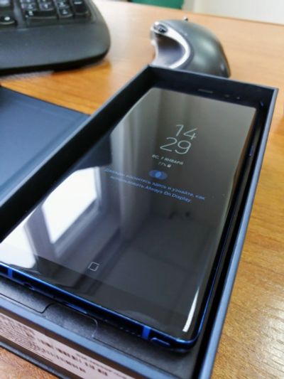 Лот: 12661560. Фото: 1. Samsung Galaxy Note 8 64 Гб, Синий... Смартфоны