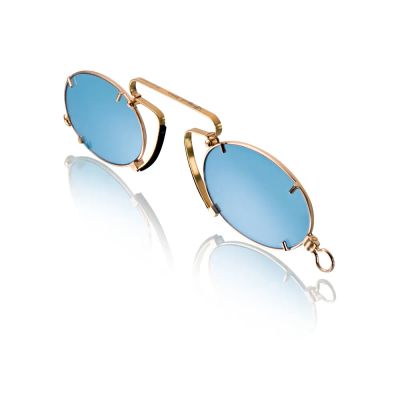 Лот: 23898258. Фото: 1. Пенсне Григорий Лепс DRAKULA 24KT... Очки солнцезащитные
