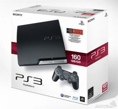 Лот: 3564066. Фото: 1. Sony Playstation 3 Slim + HDD... Игровые приставки, консоли
