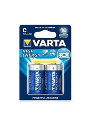 Лот: 6117537. Фото: 1. Батарейка Varta High Energy R14... Батарейки, аккумуляторы, элементы питания