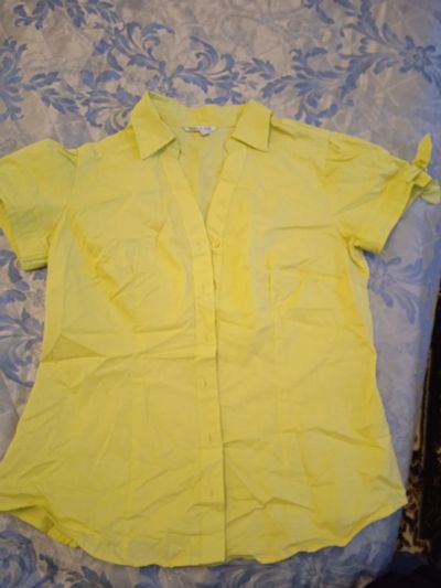 Лот: 19324836. Фото: 1. Рубашка блузка Модис р. 48-8. Блузы, рубашки