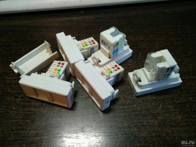 Лот: 10773328. Фото: 1. Модуль установочный TWT RJ-45... Другое (строительство и ремонт)