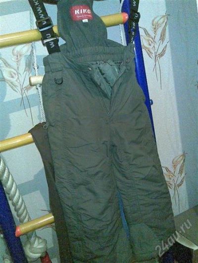 Лот: 2064711. Фото: 1. Продам Штаны на лямках на 104... Верхняя одежда
