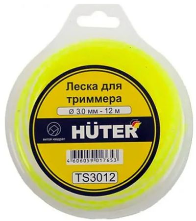 Лот: 24487585. Фото: 1. Леска для триммера Huter TS3012... Расходные материалы, сменные насадки