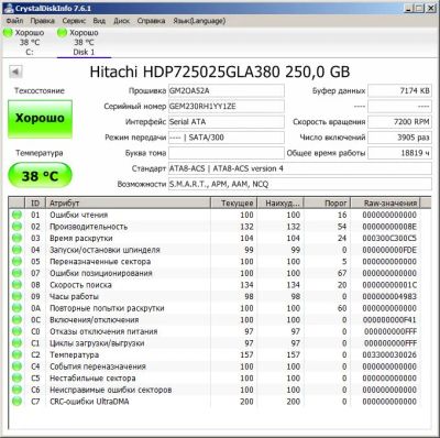 Лот: 11932329. Фото: 1. comp.hdd.#24 Жесткий диск 250Gb... Жёсткие диски