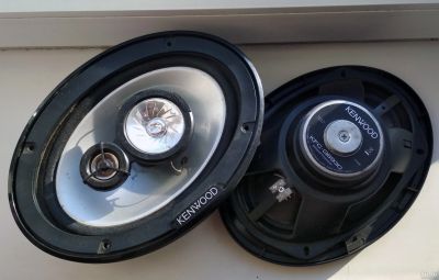 Лот: 13203774. Фото: 1. Динамики овальные пара Kenwood... Акустика автомобильная