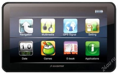 Лот: 2392823. Фото: 1. Digma DS504BN (Bluetooth, пробки... GPS-навигаторы
