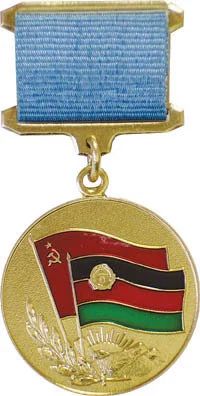 Лот: 6764449. Фото: 1. Знак «Воину-интернационалисту». Памятные медали