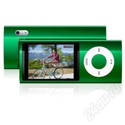 Лот: 673657. Фото: 1. ipod nano 5g Green. Плееры
