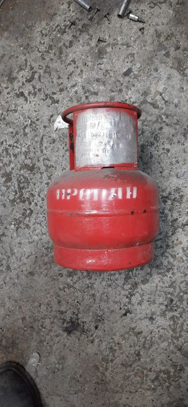 Лот: 21383357. Фото: 1. Газовый балон 5л. Портативные газовые плиты и горелки