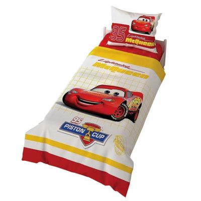 Лот: 19033951. Фото: 1. КПБ (TAC DISNEY) "CARS" (1.6х2... Постельное бельё