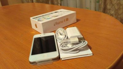 Лот: 9141784. Фото: 1. iphone 4s 16gb 6500р в идеальном... Смартфоны