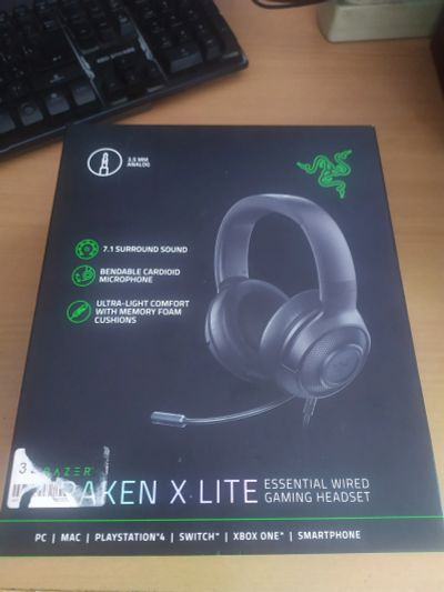 Лот: 19305274. Фото: 1. Игровые наушники Razer Kraken... Наушники, гарнитуры