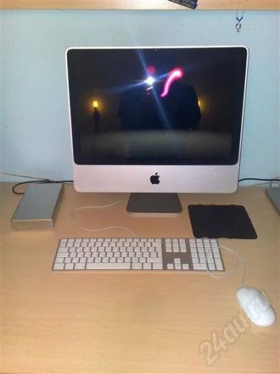 Лот: 447052. Фото: 1. Apple iMac 20: 2.4 Core 2 Duo... Компьютеры в сборе