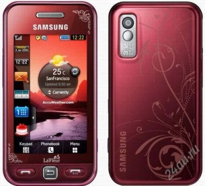 Лот: 1630482. Фото: 1. Samsung GT-S5230 La Fleur. Кнопочные мобильные телефоны