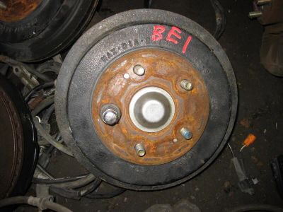 Лот: 20903144. Фото: 1. Ступица Honda Edix BE1 D17A задн... Кузов