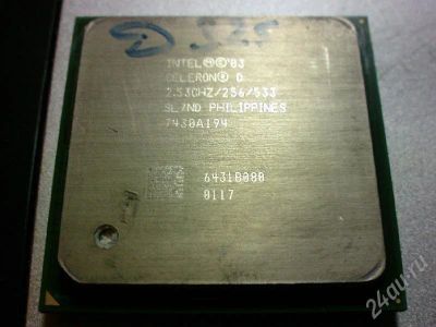 Лот: 194776. Фото: 1. Поццессор Intel Celeron D 2.53GHz. Процессоры
