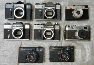 Лот: 19529948. Фото: 1. Плëночные фотоаппараты нерабочие. Плёночные зеркальные
