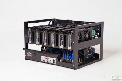 Лот: 8878648. Фото: 1. GPU фермы для майнинга различных... Майнинг фермы, товары для майнинга