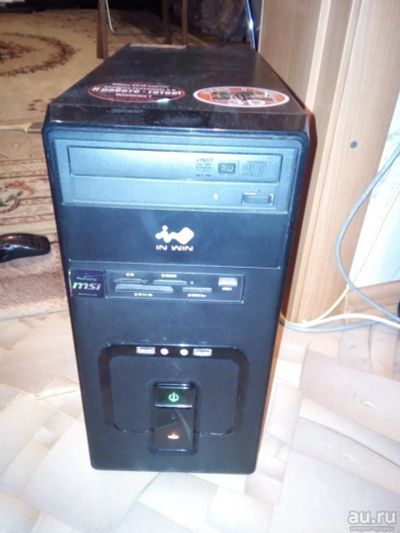 Лот: 14450611. Фото: 1. Корпус Inwin + привод + кардридер... Корпуса, блоки питания