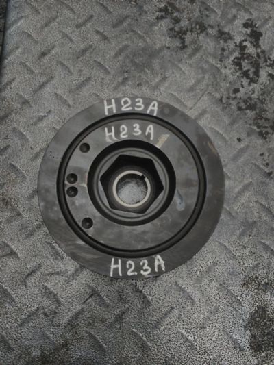 Лот: 14703934. Фото: 1. Шкиф коленвала h23a. Двигатель и элементы двигателя