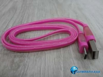 Лот: 14730268. Фото: 1. Кабель Micro USB силиконовый плоский... Дата-кабели, переходники