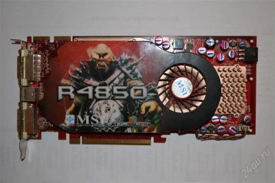 Лот: 2644357. Фото: 1. Видеокарта Radeon HD4850. Видеокарты