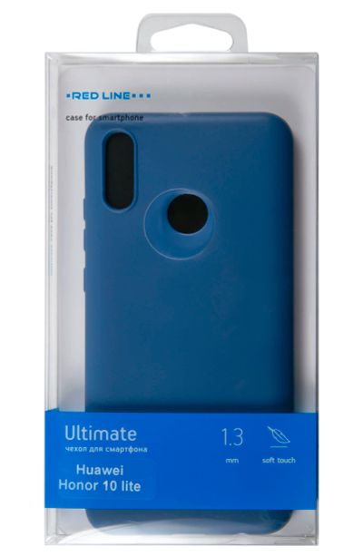 Лот: 16174060. Фото: 1. Чехол накладка Honor 10 lite Red... Чехлы, бамперы