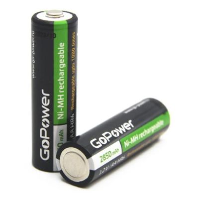 Лот: 24597154. Фото: 1. Аккумуляторы GoPower HR6 (AA... Батарейки, аккумуляторы, элементы питания