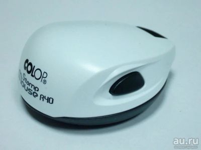 Лот: 14071837. Фото: 1. Colop Stamp Mouse R40 (цвет: белый... Печати, штампы, оснастки