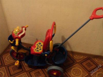 Лот: 2012515. Фото: 1. велосипед рич тоиз с ручкой для... Красноярск