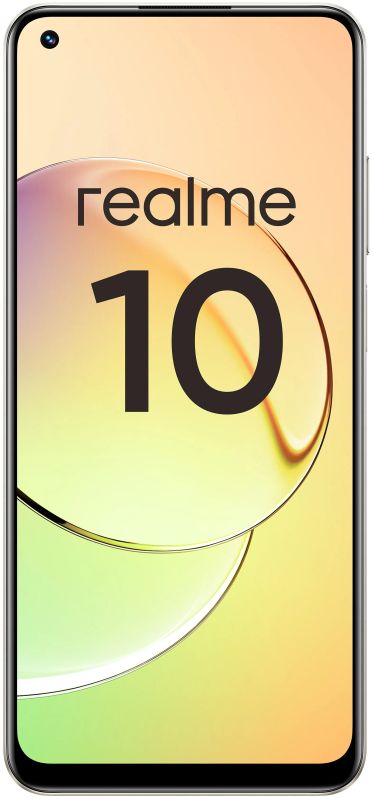 Лот: 19636375. Фото: 1. Смартфон Realme 10 4/128GB White. Смартфоны