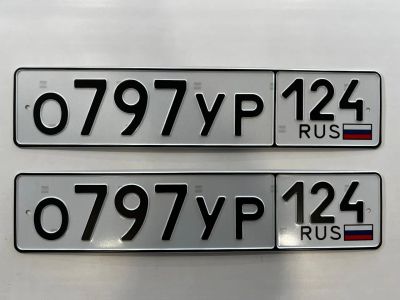 Лот: 25580558. Фото: 1. гос номер О 797 УР 124. Госномера