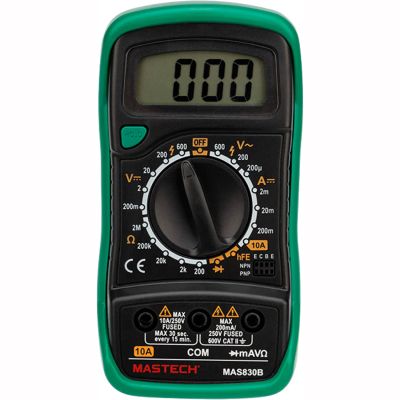 Лот: 24510867. Фото: 1. Мультиметр MASTECH MAS830B (13-2010... Оборудование для ремонта