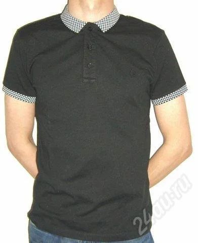 Лот: 333869. Фото: 1. Поло Ben Sherman Retro Ska черное... Рубашки, водолазки