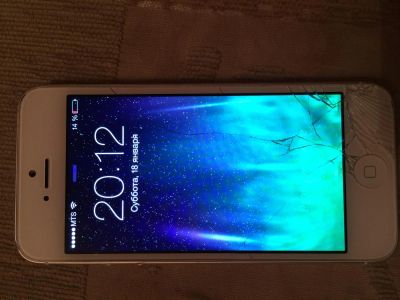 Лот: 3622136. Фото: 1. iphone 5 16 gb белый. Смартфоны