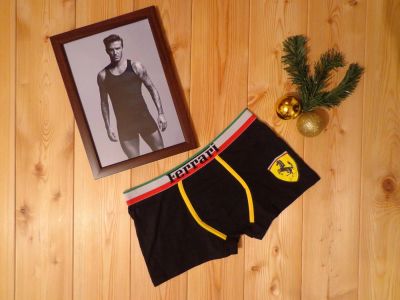 Лот: 7273679. Фото: 1. Трусы Ferrari. Нижнее бельё, плавки, шорты для плавания