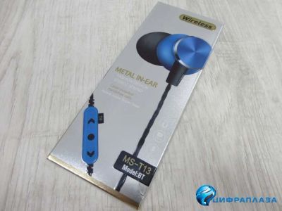 Лот: 13999248. Фото: 1. Внутриканальная Bluetooth-гарнитура... Наушники, гарнитуры