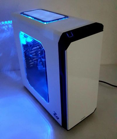 Лот: 10689552. Фото: 1. Zalman Z9 neo white. Новый. Корпуса, блоки питания