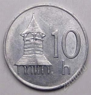Лот: 1447379. Фото: 1. Словакия. 10 геллер 1994г. Идеал... Европа