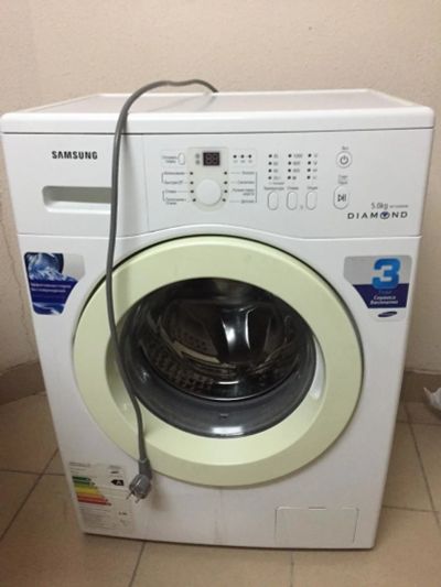 Лот: 9971481. Фото: 1. стиральная машинка samsung wf1500nhw. Стиральные машины
