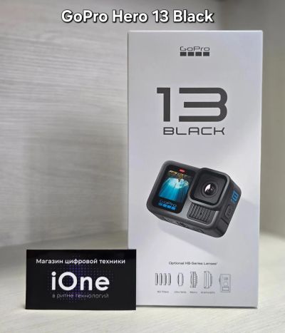Лот: 23959552. Фото: 1. GoPro 13 Black (Новая). Видеокамеры