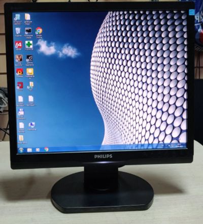 Лот: 19056069. Фото: 1. ЖК монитор 17" Philips 17S1SB. ЖК-мониторы