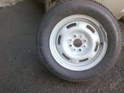 Лот: 1301764. Фото: 1. резина на штамповке .1шт. Шины на дисках