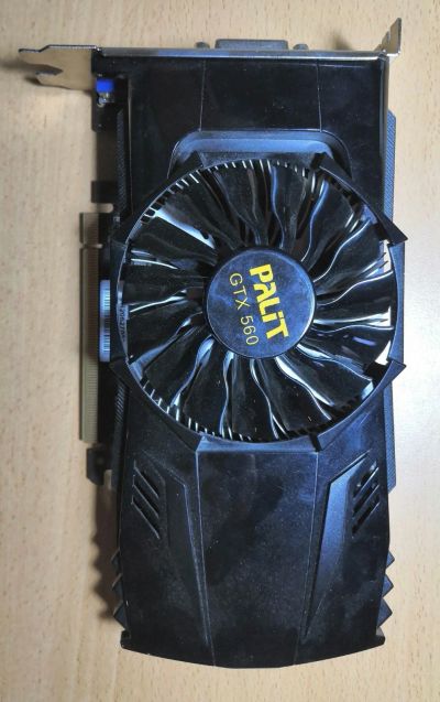 Лот: 17560468. Фото: 1. видеокарта palit gtx560 2Gb неисправна... Видеокарты
