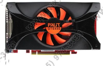 Лот: 3553147. Фото: 1. Видеокарта Nvidia Gts-450 Palit... Видеокарты