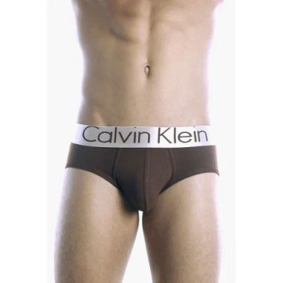 Лот: 4108864. Фото: 1. Трусы-брифы Calvin Klein Steel... Нижнее бельё, плавки, шорты для плавания