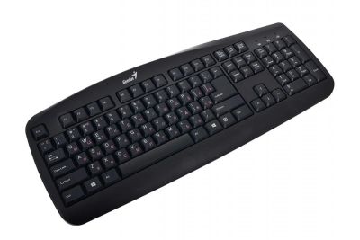 Лот: 13969344. Фото: 1. Клавиатура проводная Genius KB-110. Клавиатуры и мыши